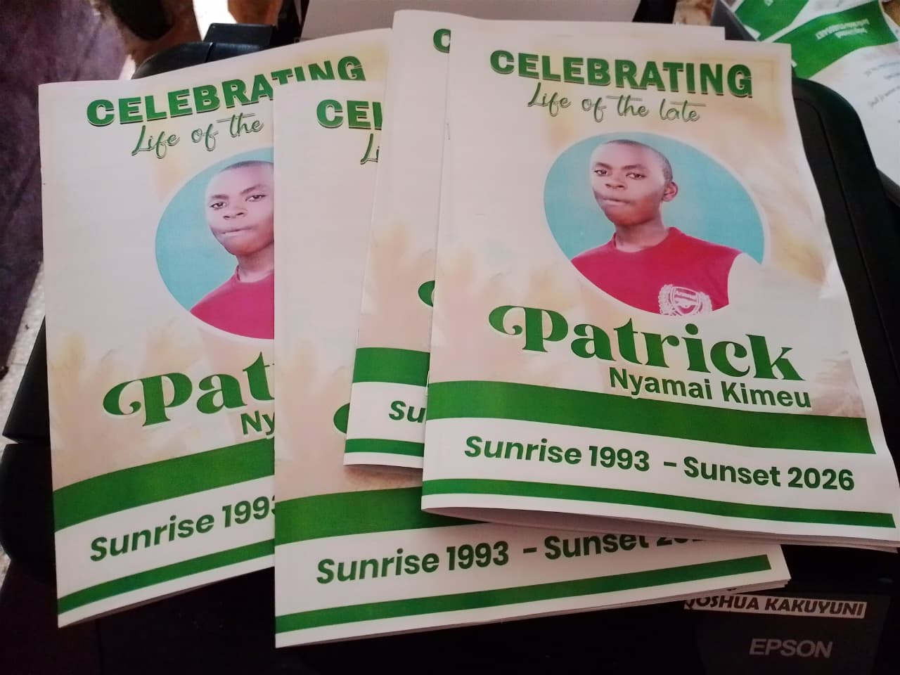 Funeral Programmes